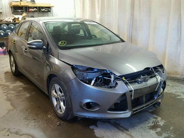 1FADP3F28EL254574 - 2014 FORD FOCUS SE GRAY photo 1