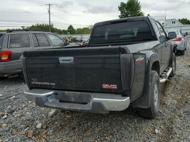 1GTDT196658270798 - 2005 GMC CANYON BLACK photo 4