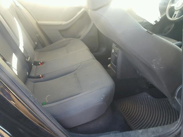 3VW2K7AJ7DM287520 - 2013 VOLKSWAGEN JETTA BASE 黑色 照片 6