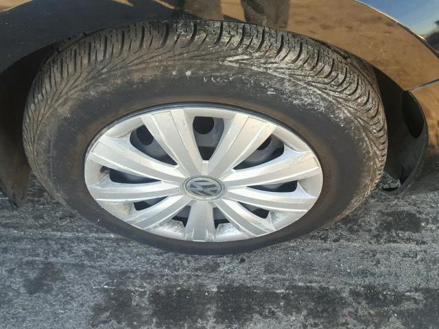 3VW2K7AJ7DM287520 - 2013 VOLKSWAGEN JETTA BASE 黑色 照片 9