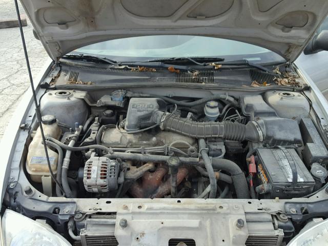 1G1JC124927376166 - 2002 CHEVROLET CAVALIER SILVER photo 7