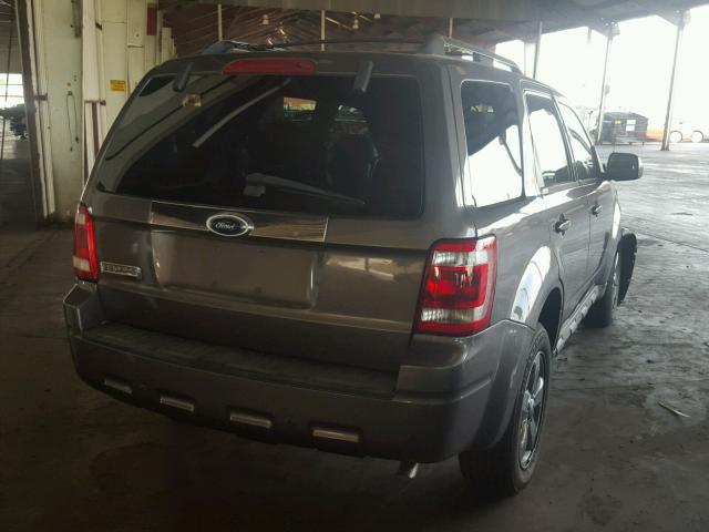 1FMCU04G99KB09627 - 2009 FORD ESCAPE LIM GRAY photo 4