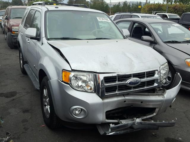 1FMCU49389KA82398 - 2009 FORD ESCAPE HYB SILVER photo 1