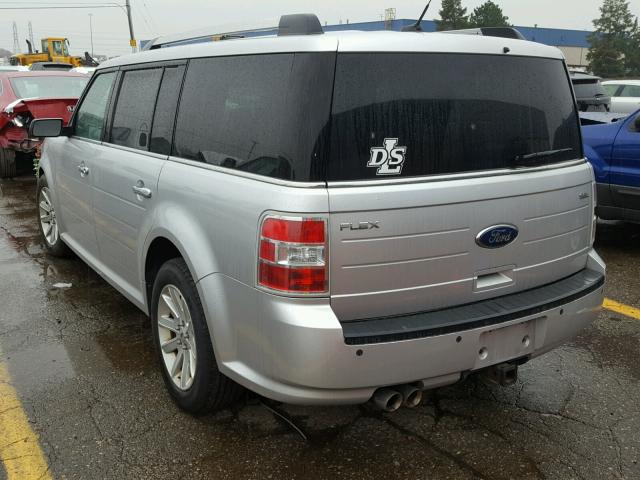 2FMGK5CC0ABA90242 - 2010 FORD FLEX SEL TAN photo 3