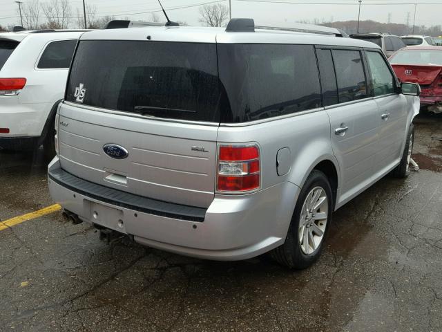 2FMGK5CC0ABA90242 - 2010 FORD FLEX SEL TAN photo 4