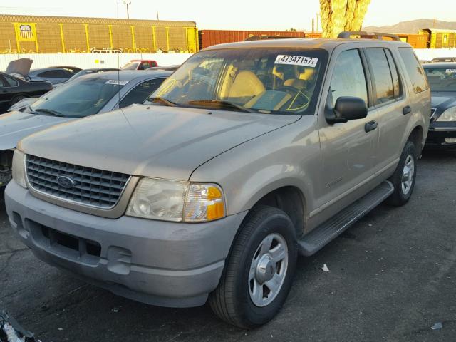 1FMZU62E62UA24981 - 2002 FORD EXPLORER X TAN photo 2