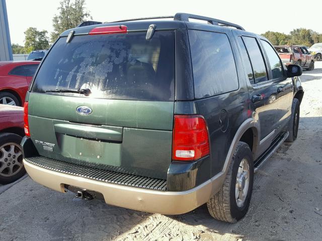 1FMZU64K22UD17960 - 2002 FORD EXPLORER E GREEN photo 4