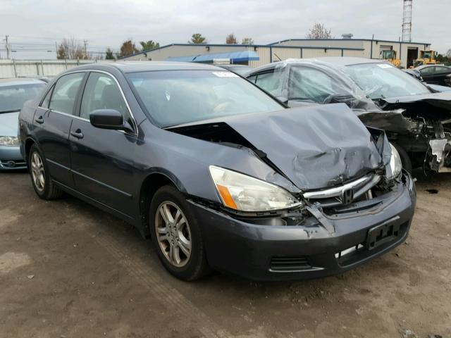 1HGCM56737A217146 - 2007 HONDA ACCORD EX CHARCOAL photo 1