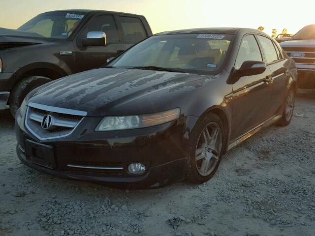 19UUA66247A011566 - 2007 ACURA TL BLACK photo 2