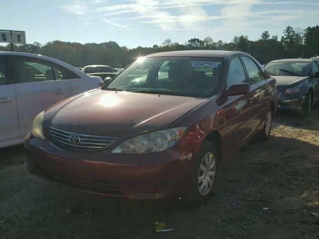 4T1BE32K65U396859 - 2005 TOYOTA CAMRY LE RED photo 2