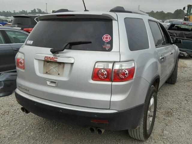 1GKKRPED0CJ163124 - 2012 GMC ACADIA SLE SILVER photo 4