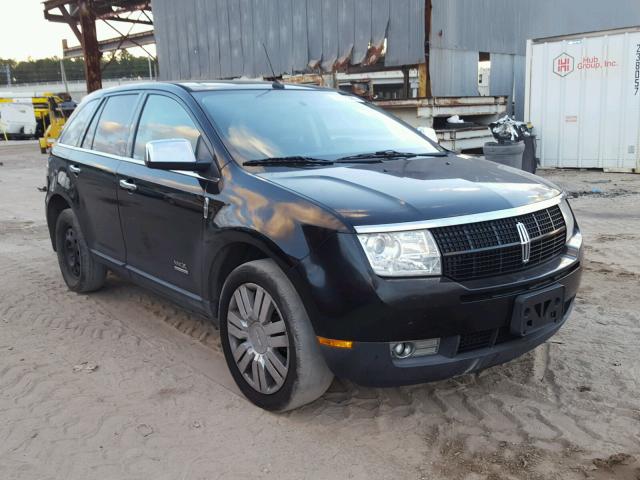 2LMDU68C28BJ04491 - 2008 LINCOLN MKX BLACK photo 1