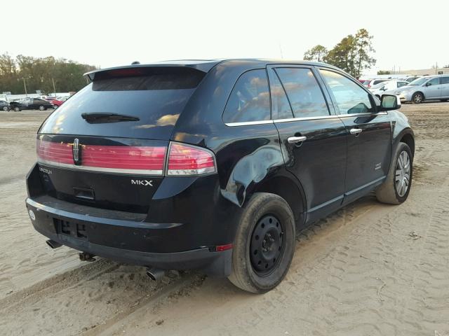 2LMDU68C28BJ04491 - 2008 LINCOLN MKX BLACK photo 4