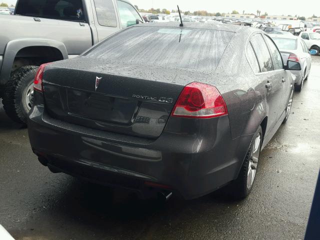 6G2ER57788L150063 - 2008 PONTIAC G8 GRAY photo 4