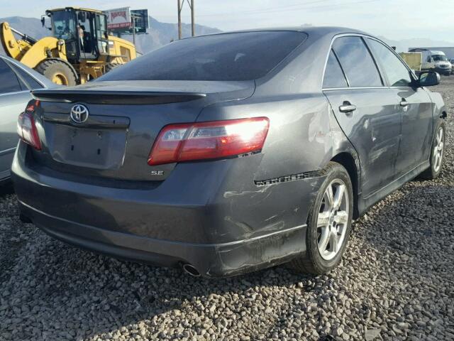 4T1BK46K17U054358 - 2007 TOYOTA CAMRY NEW GRAY photo 4