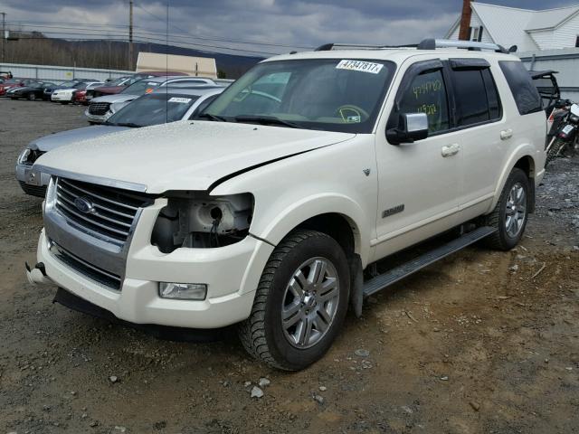 1FMEU75867UB18831 - 2007 FORD EXPLORER L WHITE photo 2