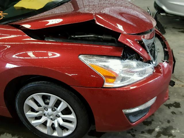 1N4AL3AP9DN453962 - 2013 NISSAN ALTIMA 2.5 RED photo 9