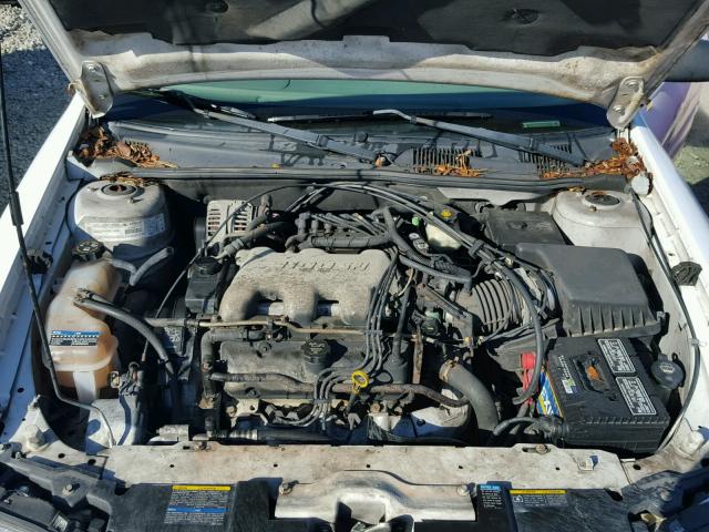 1G1ND52J83M675291 - 2003 CHEVROLET MALIBU WHITE photo 7