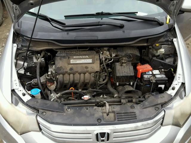 JHMZE2H76AS011224 - 2010 HONDA INSIGHT EX SILVER photo 7