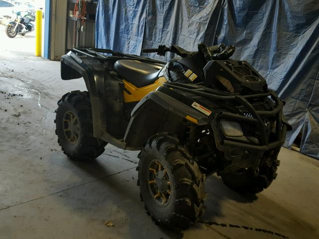 3JBEKCJ16BJ000954 - 2011 CAN-AM OUTLANDER BLACK photo 1