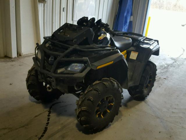 3JBEKCJ16BJ000954 - 2011 CAN-AM OUTLANDER BLACK photo 2