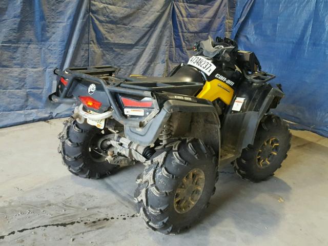 3JBEKCJ16BJ000954 - 2011 CAN-AM OUTLANDER BLACK photo 4