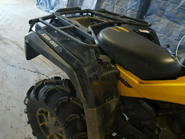 3JBEKCJ16BJ000954 - 2011 CAN-AM OUTLANDER BLACK photo 6