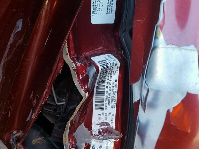 3C6UD5JL4CG329268 - 2012 DODGE RAM 2500 S RED photo 10