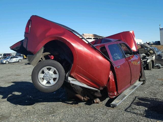 3C6UD5JL4CG329268 - 2012 DODGE RAM 2500 S RED photo 4
