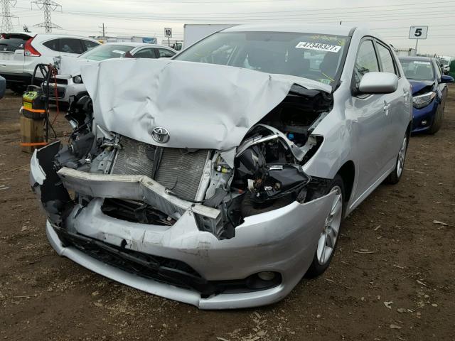 2T1KE4EE5DC050393 - 2013 TOYOTA COROLLA MA SILVER photo 2