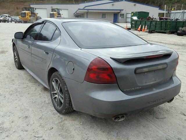 2G2WR554071234036 - 2007 PONTIAC GRAND PRIX GRAY photo 3