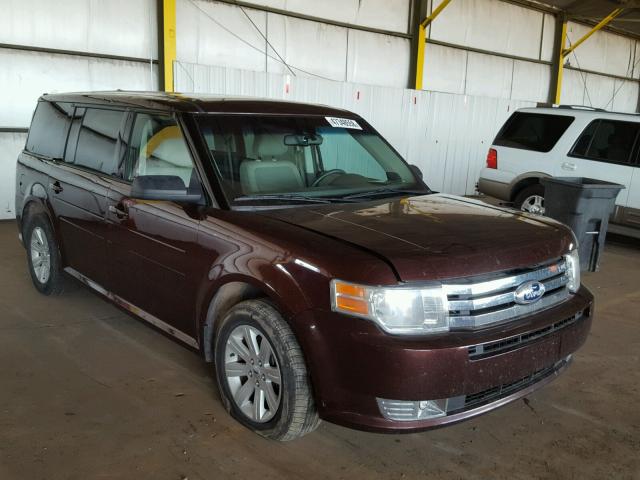 2FMGK5BC0CBD03923 - 2012 FORD FLEX SE MAROON photo 1