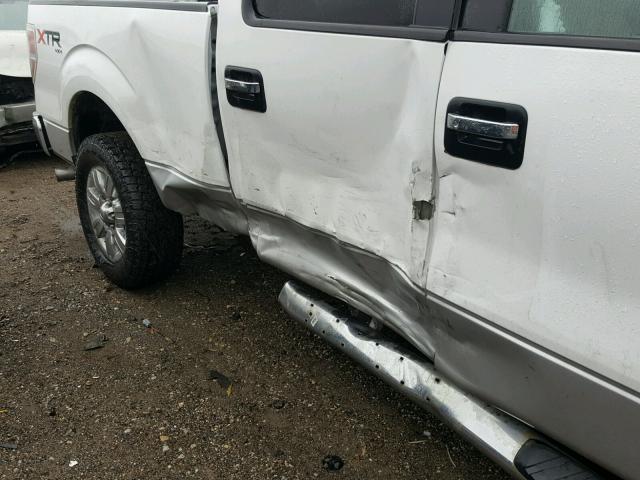 1FTFW1EV3AFD58596 - 2010 FORD F150 SUPER WHITE photo 9