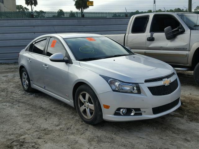 1G1PC5SB4E7310290 - 2014 CHEVROLET CRUZE LT SILVER photo 1