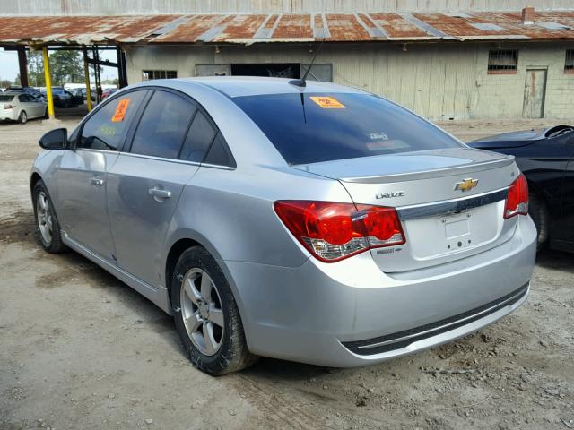 1G1PC5SB4E7310290 - 2014 CHEVROLET CRUZE LT SILVER photo 3