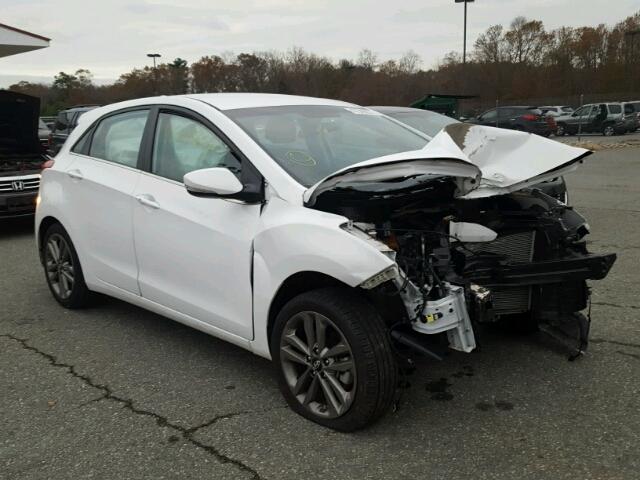 KMHD35LH1GU307652 - 2016 HYUNDAI ELANTRA GT WHITE photo 1