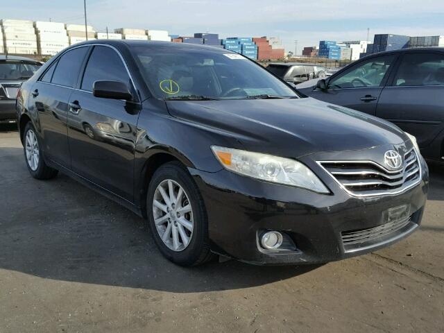 4T4BF3EK7BR157203 - 2011 TOYOTA CAMRY BASE BLACK photo 1