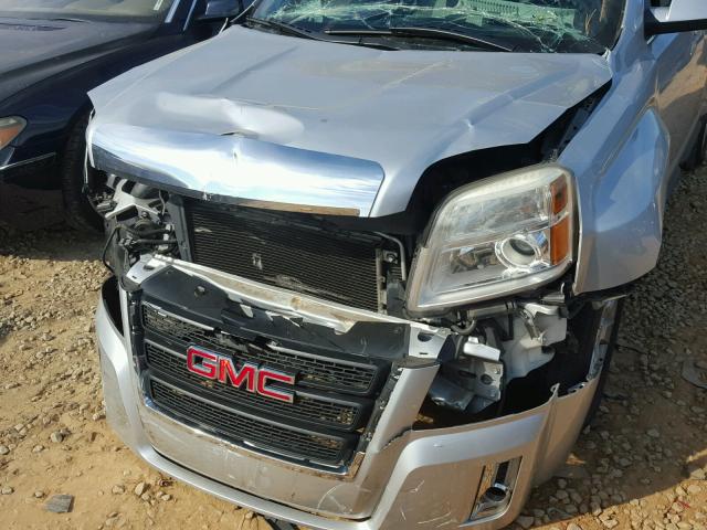 2CTALBEW1A6238778 - 2010 GMC TERRAIN SL SILVER photo 9