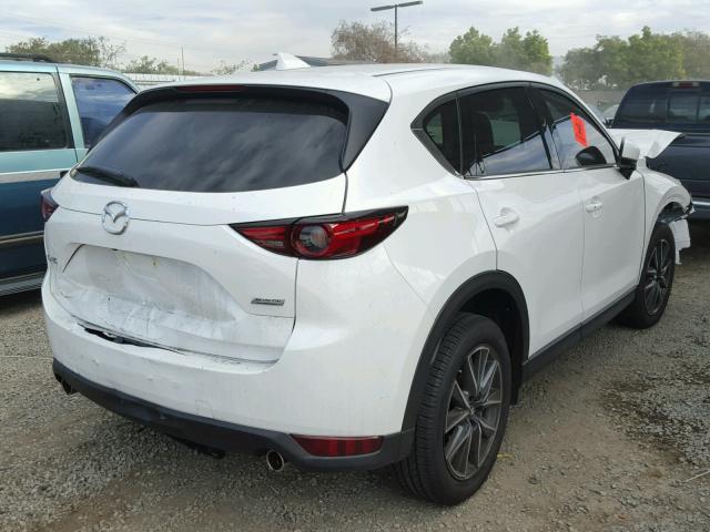 JM3KFADL7H0182347 - 2017 MAZDA CX-5 GRAND WHITE photo 4