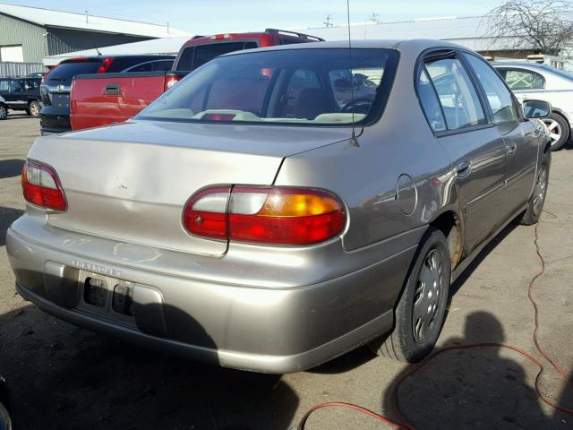 1G1ND52M8X6166323 - 1999 CHEVROLET MALIBU BEIGE photo 4