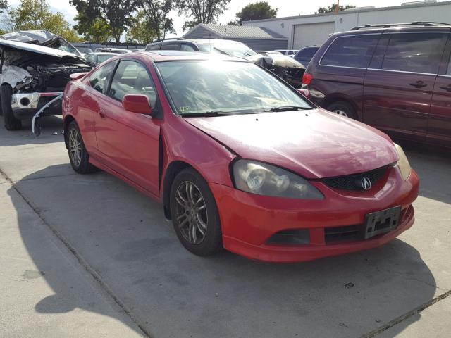 JH4DC53846S006340 - 2006 ACURA RSX RED photo 1