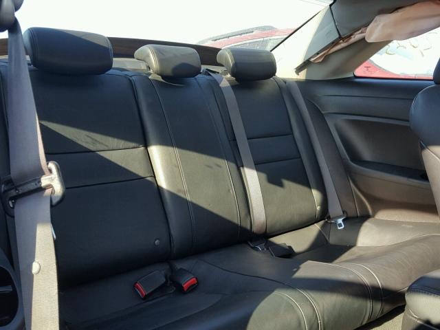 2HGFG129X8H531836 - 2008 HONDA CIVIC EXL BLACK photo 6