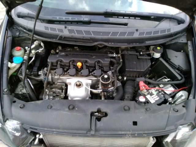 2HGFG129X8H531836 - 2008 HONDA CIVIC EXL BLACK photo 7