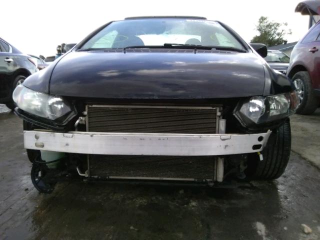 2HGFG129X8H531836 - 2008 HONDA CIVIC EXL BLACK photo 9