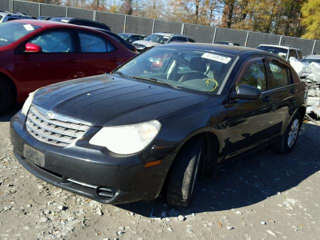 1C3LC46J28N140730 - 2008 CHRYSLER SEBRING LX BLACK photo 2