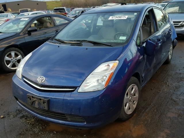 JTDKB20U797885531 - 2009 TOYOTA PRIUS BLUE photo 2