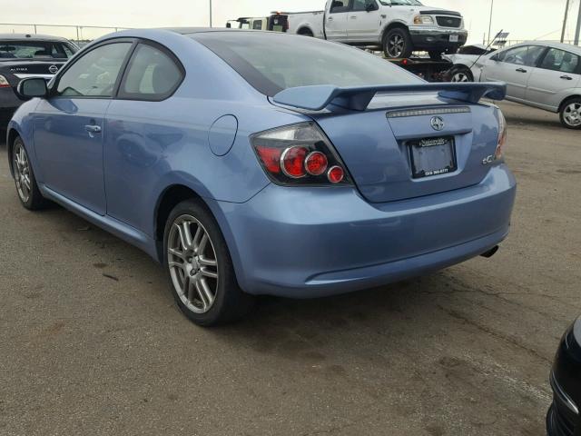 JTKDE167180228851 - 2008 TOYOTA SCION TC 蓝色 照片 3