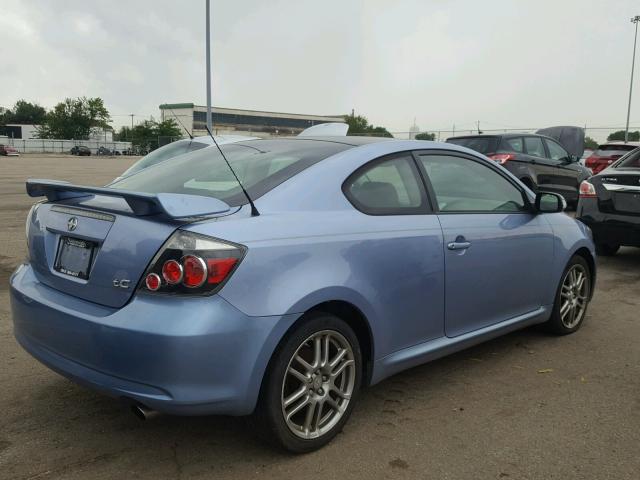 JTKDE167180228851 - 2008 TOYOTA SCION TC 蓝色 照片 4