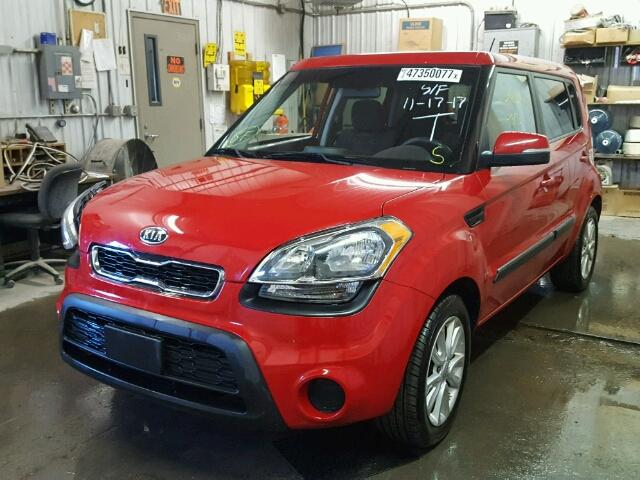 KNDJT2A69C7378596 - 2012 KIA SOUL + RED photo 2