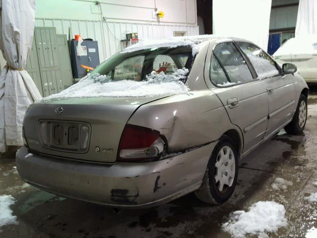 3N1CB51D22L646204 - 2002 NISSAN SENTRA XE GRAY photo 4